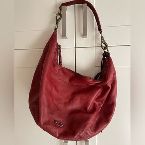Frye hobo, burnt red leather